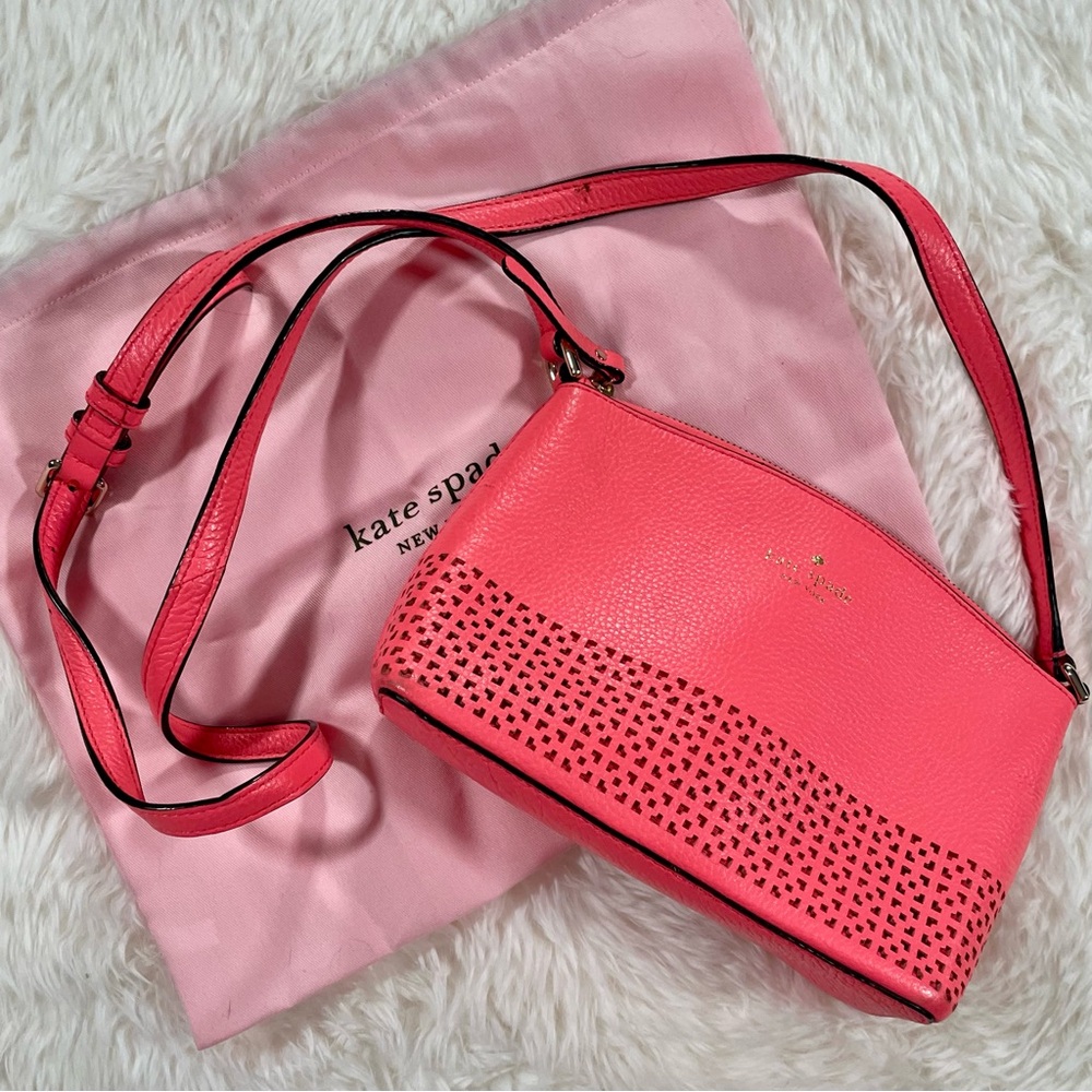 Kate Spade Vibrant Pink Crossbody Bag
